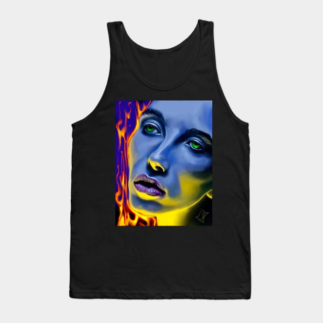 The Glare Tank Top by Shawnsonart